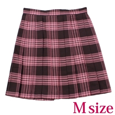 �|�P�b�g�t���̃`�F�b�N���v���[�c�X�J�[�g�P�i�@�s���N�~�u���E���@�l�T�C�Y�i�R�X�v���ߑ��j