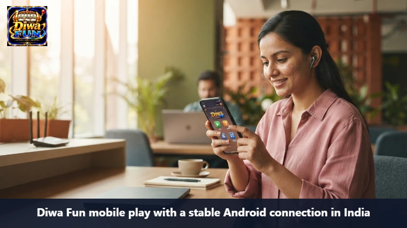 Diwa Fun mobile play with a stable Android connection in India